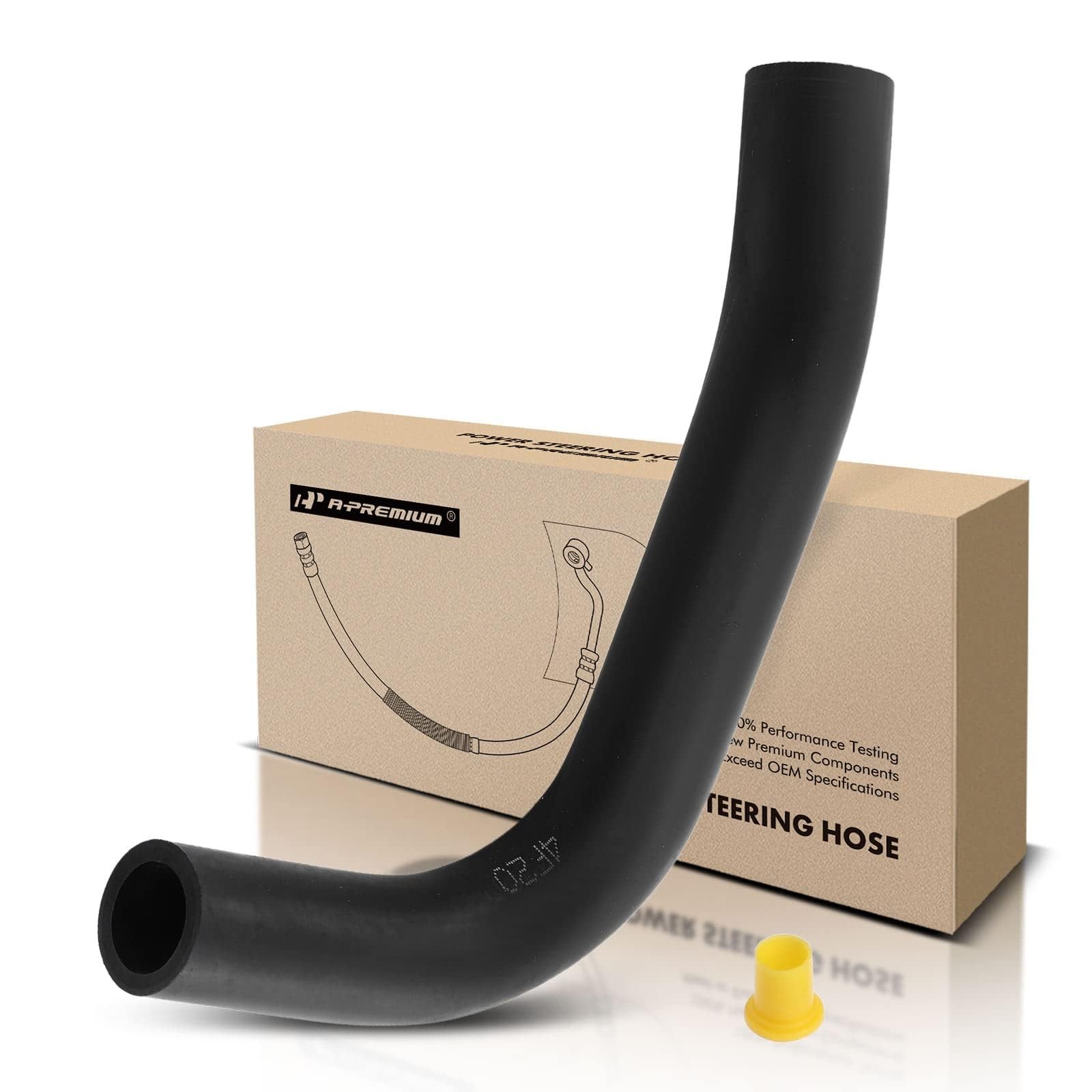 A-Premium Power Steering Reservoir/Suction Line Hose Assembly Black