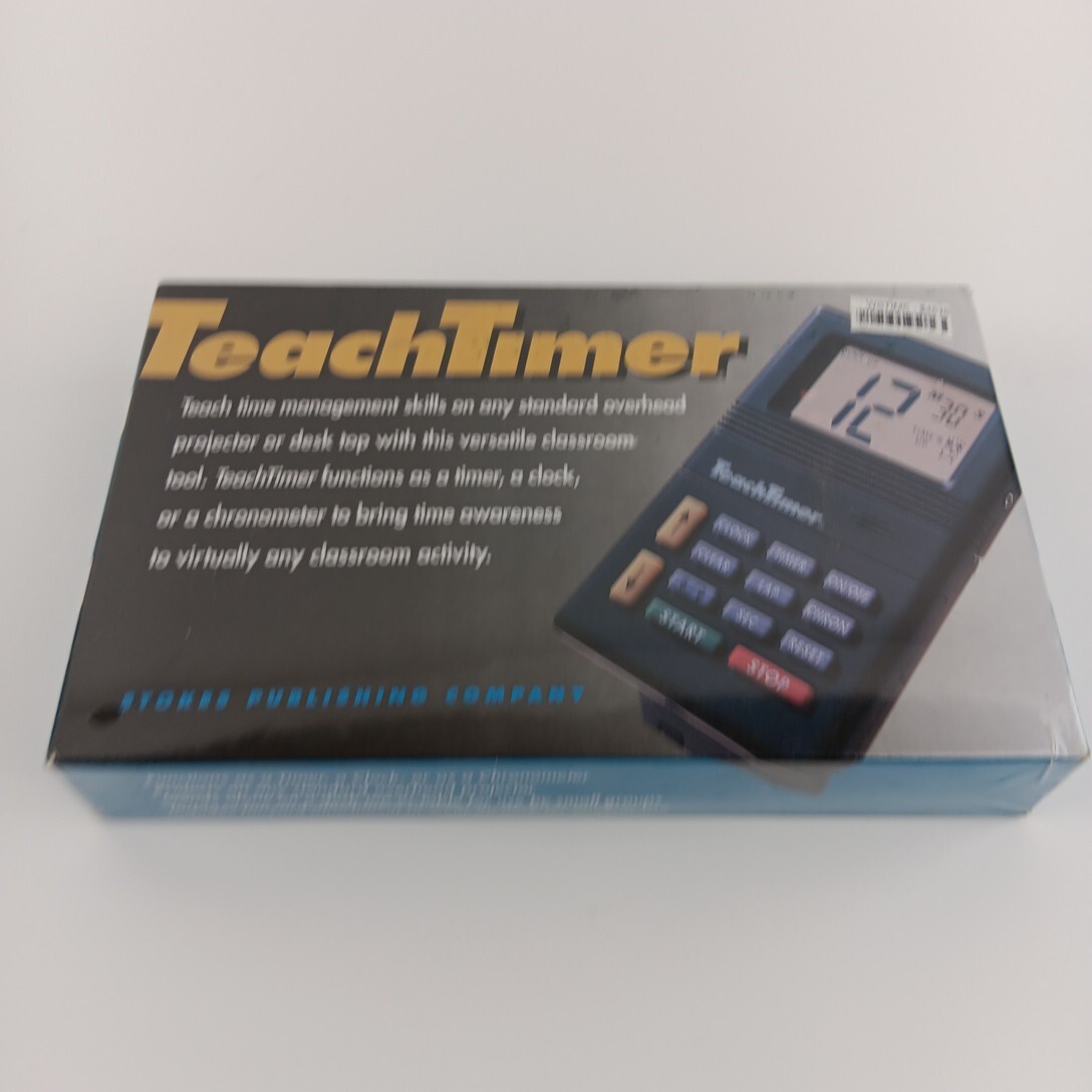 Stokes TeachTimer 229 Timer Clock Chronograph Teach Timer Overhead Projector