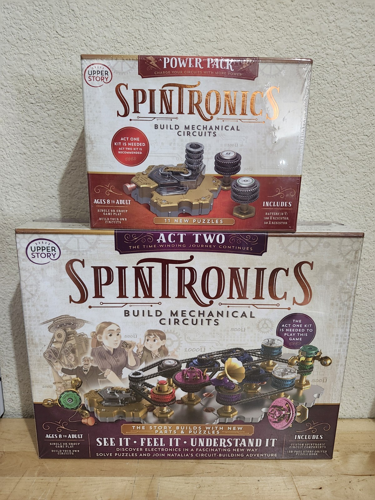NEW SPINTRONICS ACT TWO POWER PACK LOT FACTORY SEALED