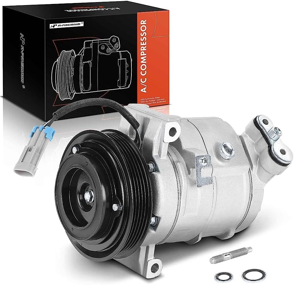 A/C Compressor with Clutch Compatible with Chevrolet Equinox 2010-2011 2.4L, GMC