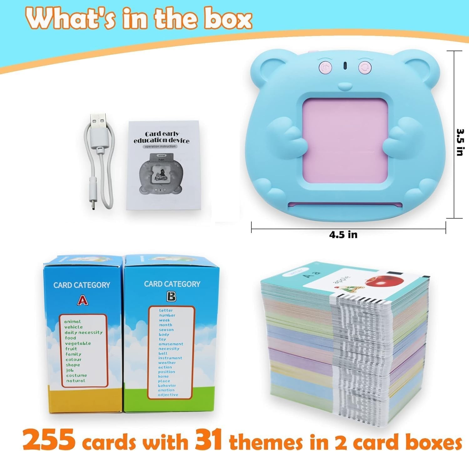 Speech Buddy Bilingual Flash Cards: Engaging Language Learning for 3-8 Olds