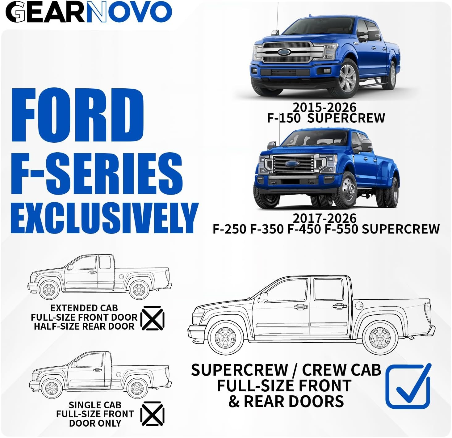 Ford Super Duty Underseat Storage 2017-2026 F-250