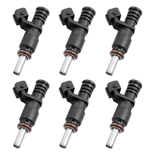 7531634 Fuel Injectors 6 Holes 6Pcs, Compatible with 2006-2012 BMW 328i 330i
