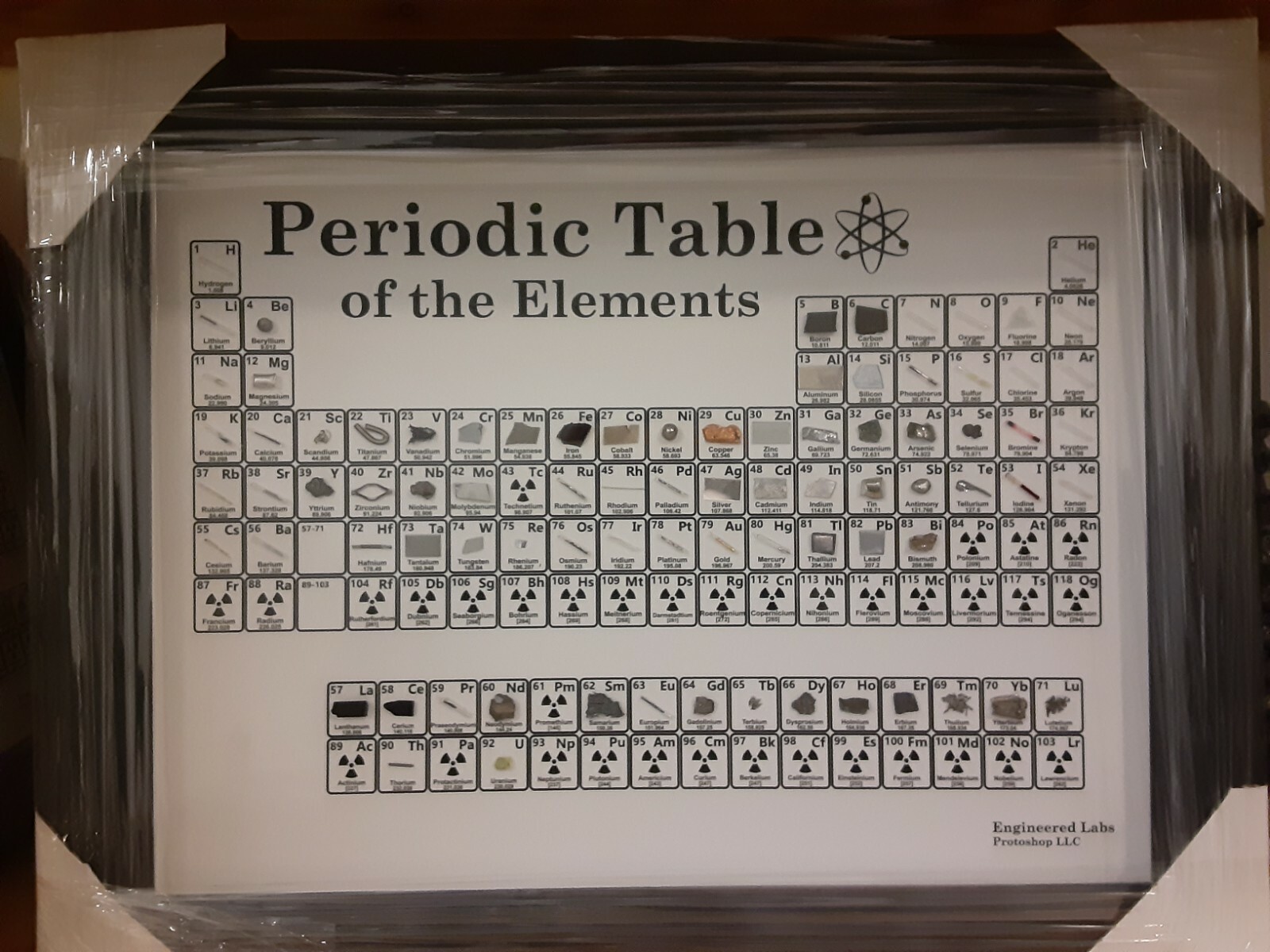 Heritage Periodic Table: Wall-Mount Edition