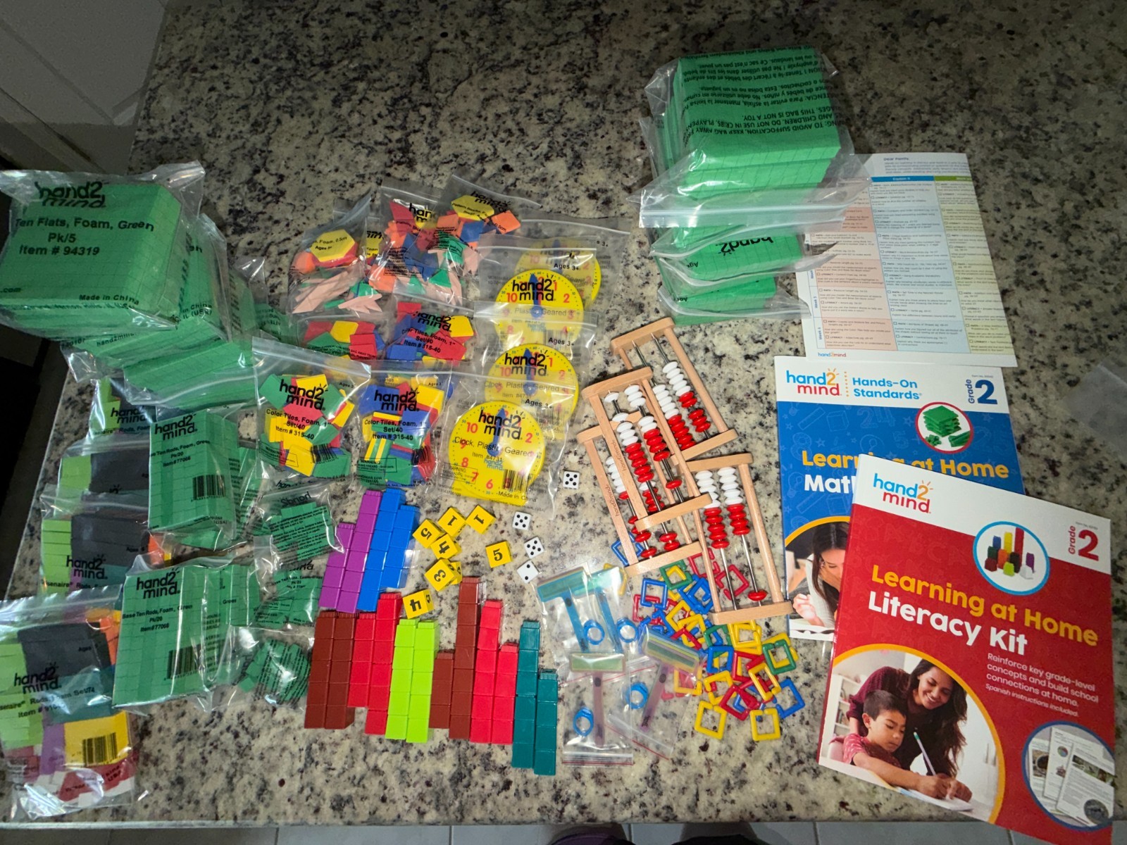 Primary Classroom Math Manipulatives | Grades K, 1, & 2
