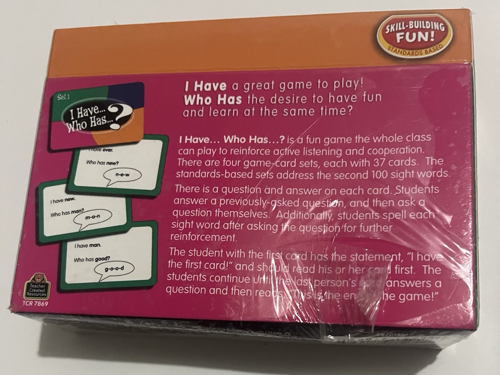 Teacher Created Resources I Have, Who Has Sight Words Game, Grade 1 – BRAND NEW