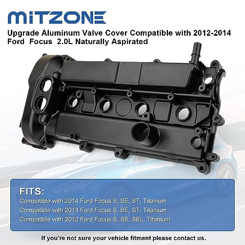 MITZONE Aluminum Valve Cover Ford Focus 2.0L 2012-2014