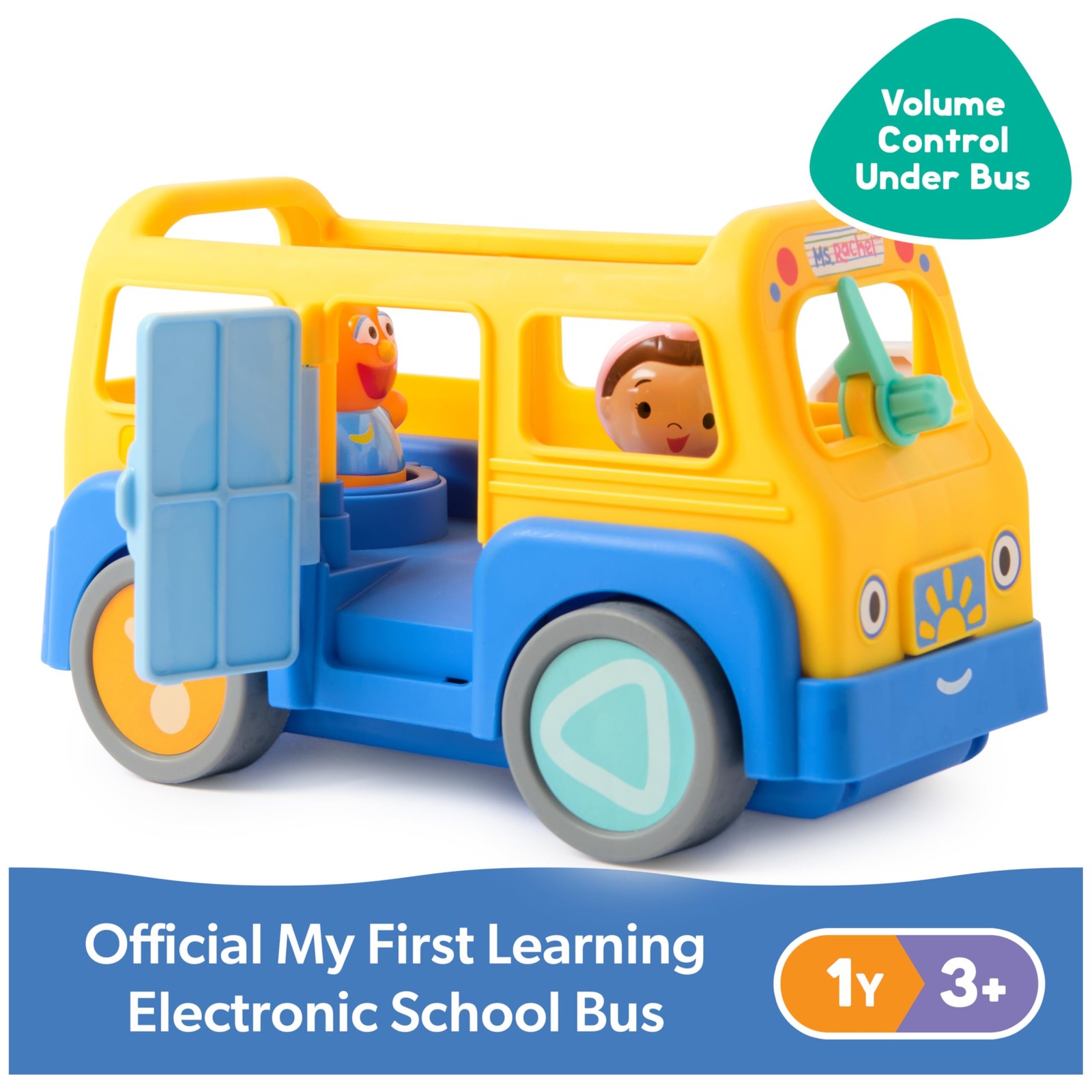 Ms. Rachel Official My First Learning Electronic School Bus 1, Multicolor