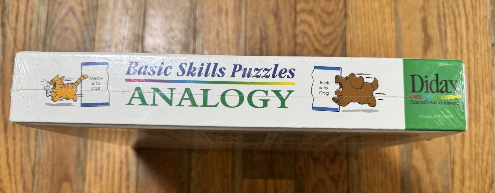 New Didax Basic Skills Puzzles Analogies Educational Resource 60 Piece