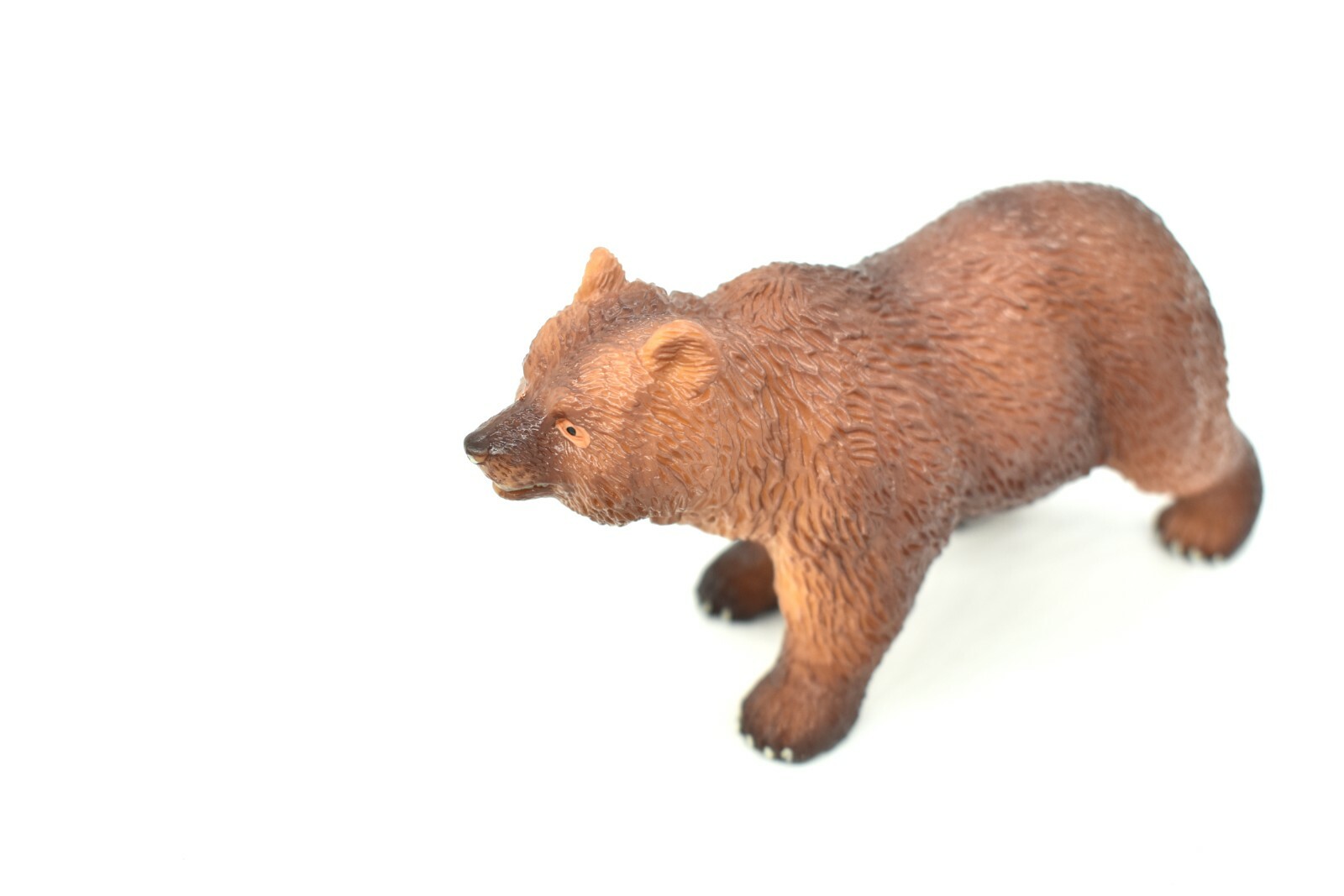 Grizzly Bear, Realistic Small Toy Model Plastic Replica Animal, Kids 4.5″ OK12