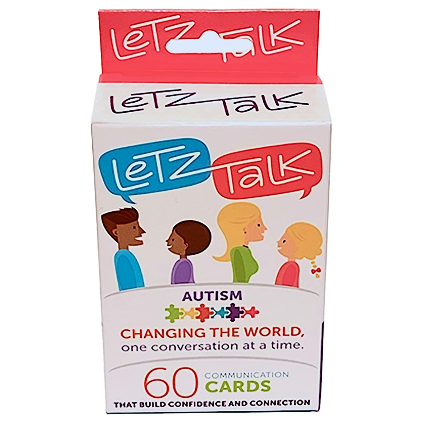 Letz Talk Family Conversation Cards for Kids with Autism 60 Thought Provoking…