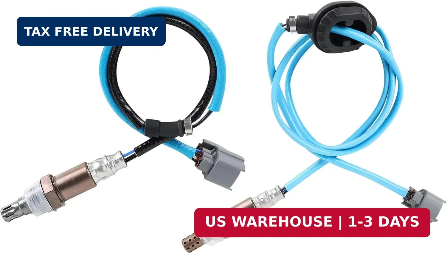 2Pcs Upstream and Downstream Oxygen O2 Sensor for 2003-2007 Accord L4-2.4L OE#23