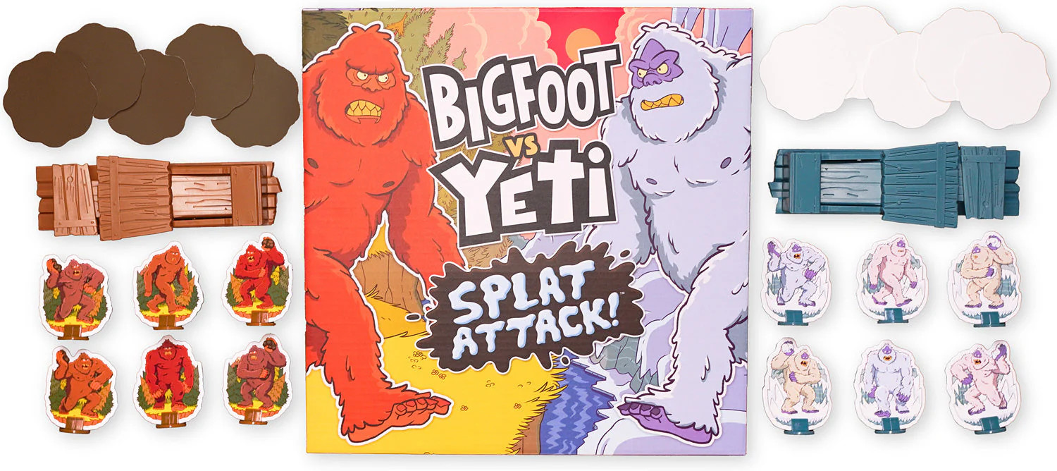 BigFoot vs Yeti Splat Attack Game – Fast-Action Catapult Battle for Kids
