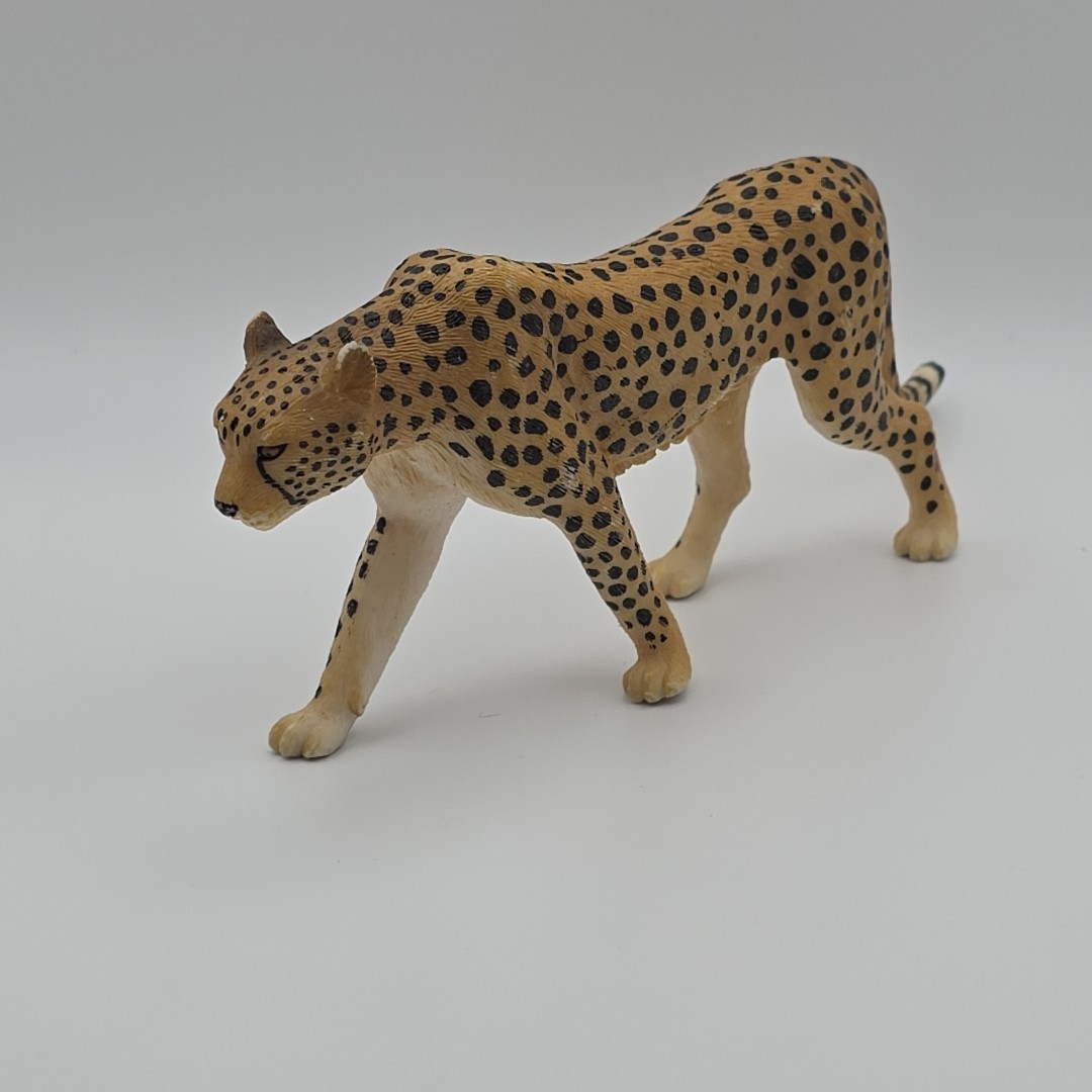 Cheetah, Cat, Africa, Very Realistic Rubber Figure, Model Hand Painted MOJO