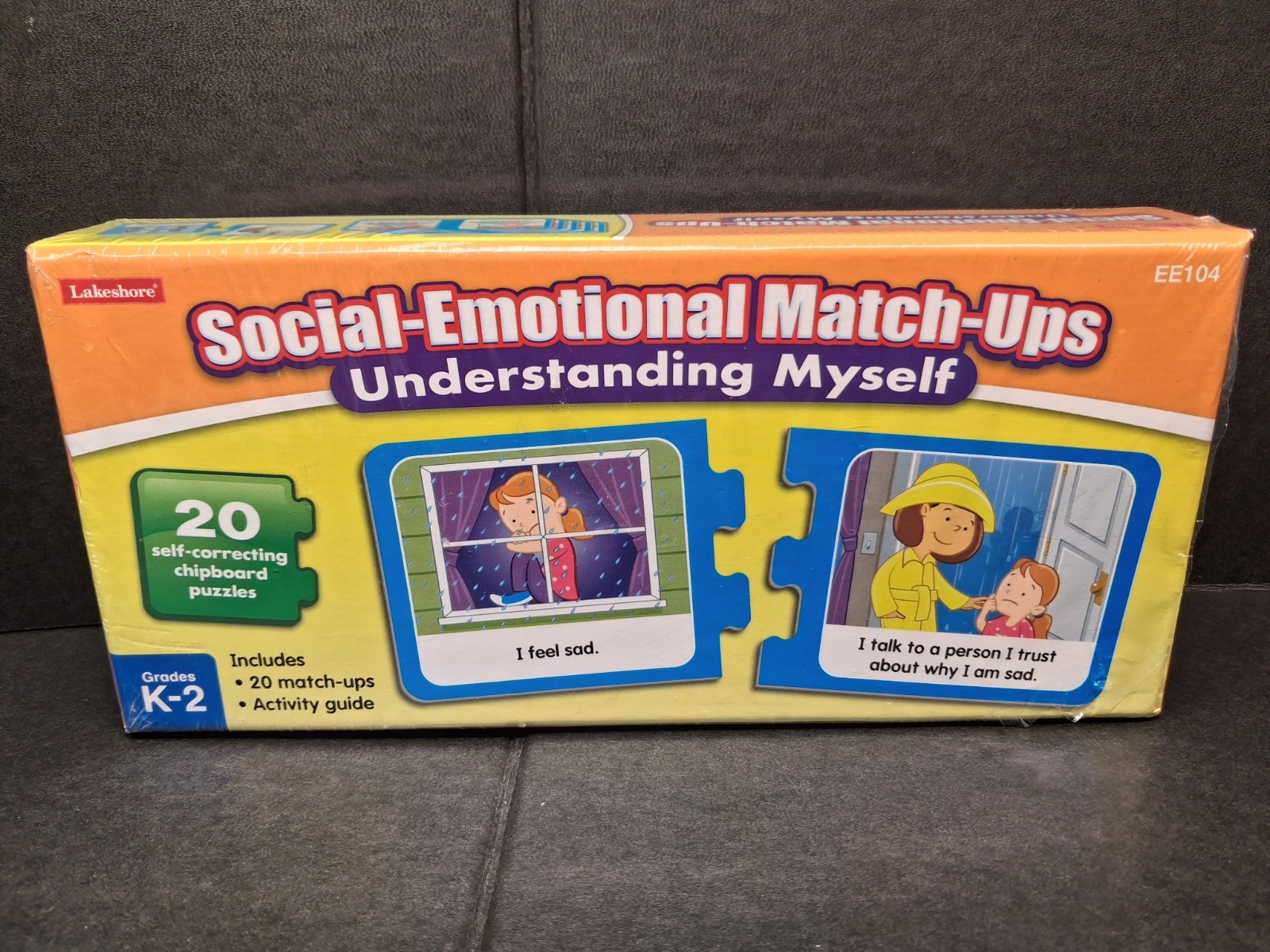 Lakeshore Social Emotional Learning SEL Match-Ups Puzzles K-2 New Sealed
