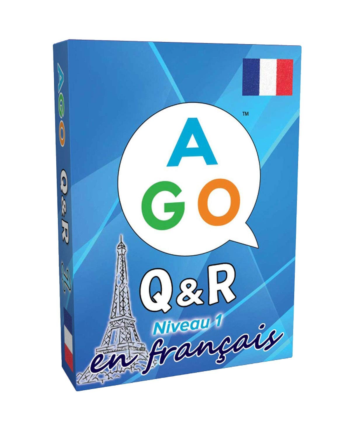 French Language Learning Card Game Educational Fun Tabletop 54 Cards