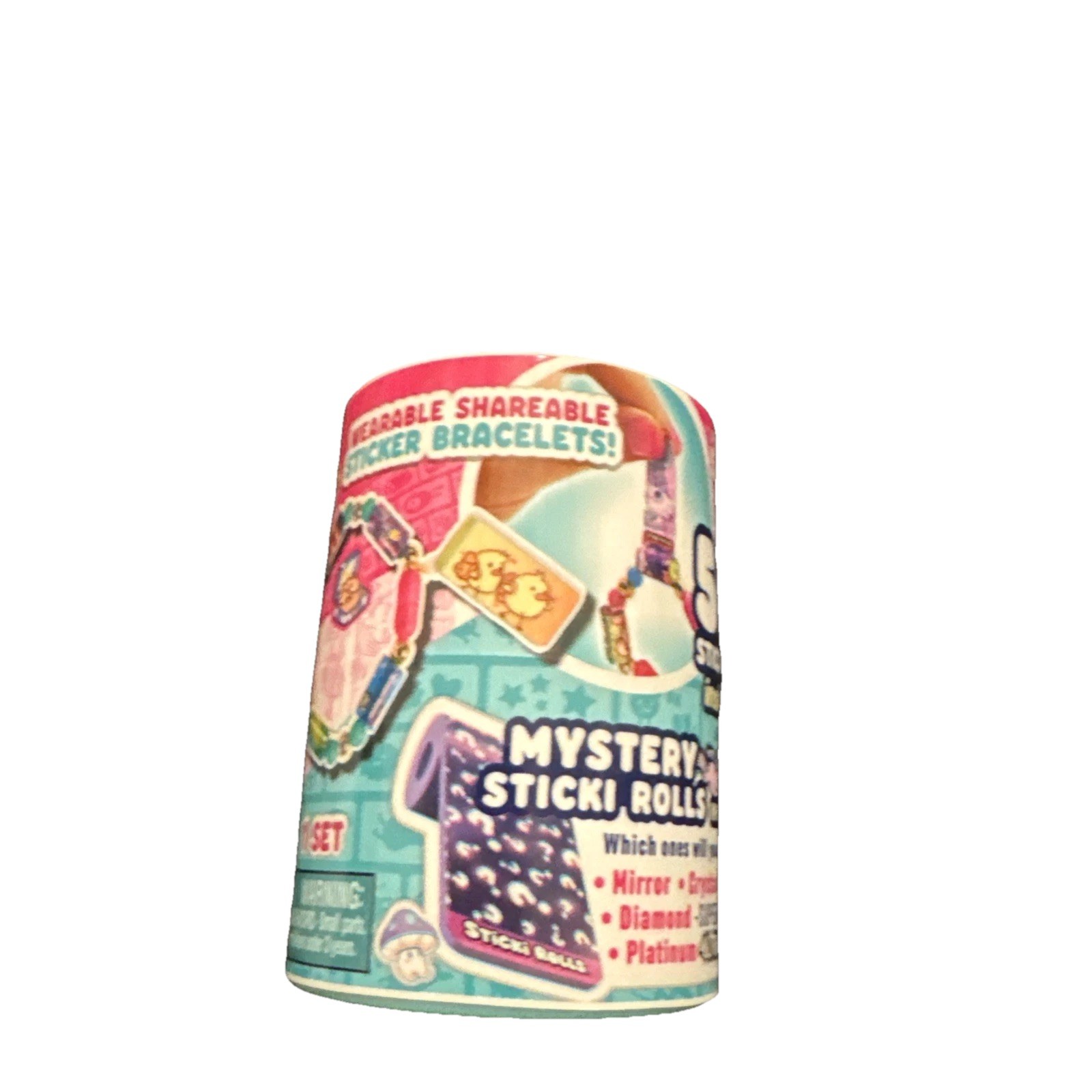 BoxLunch Sticki Rolls Sticker Blind Capsule Bracelet Multi One Size,