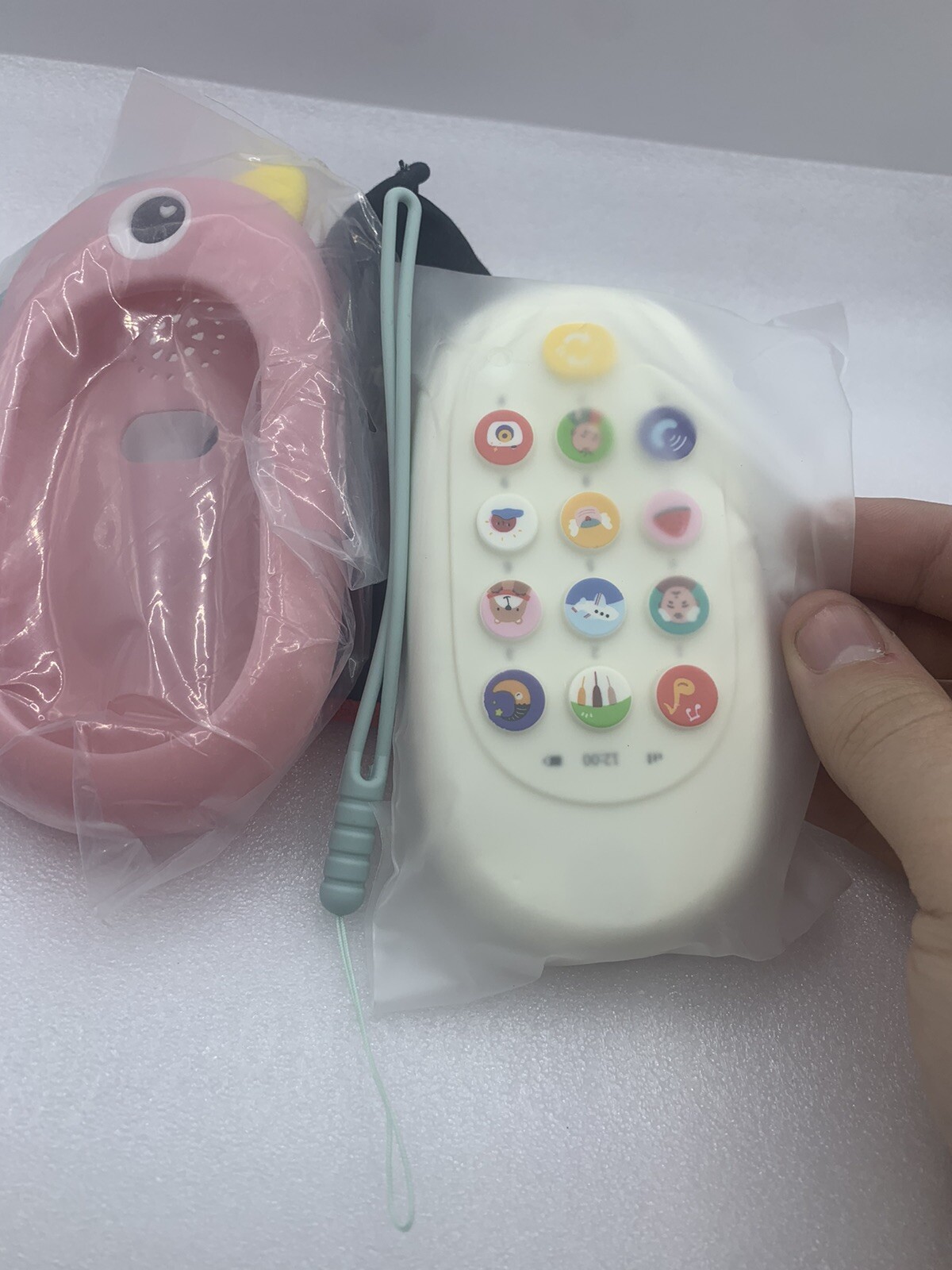 Education Baby Cell Dinosaur Phone Toy Pretend W Pink Case 18+ Months N1