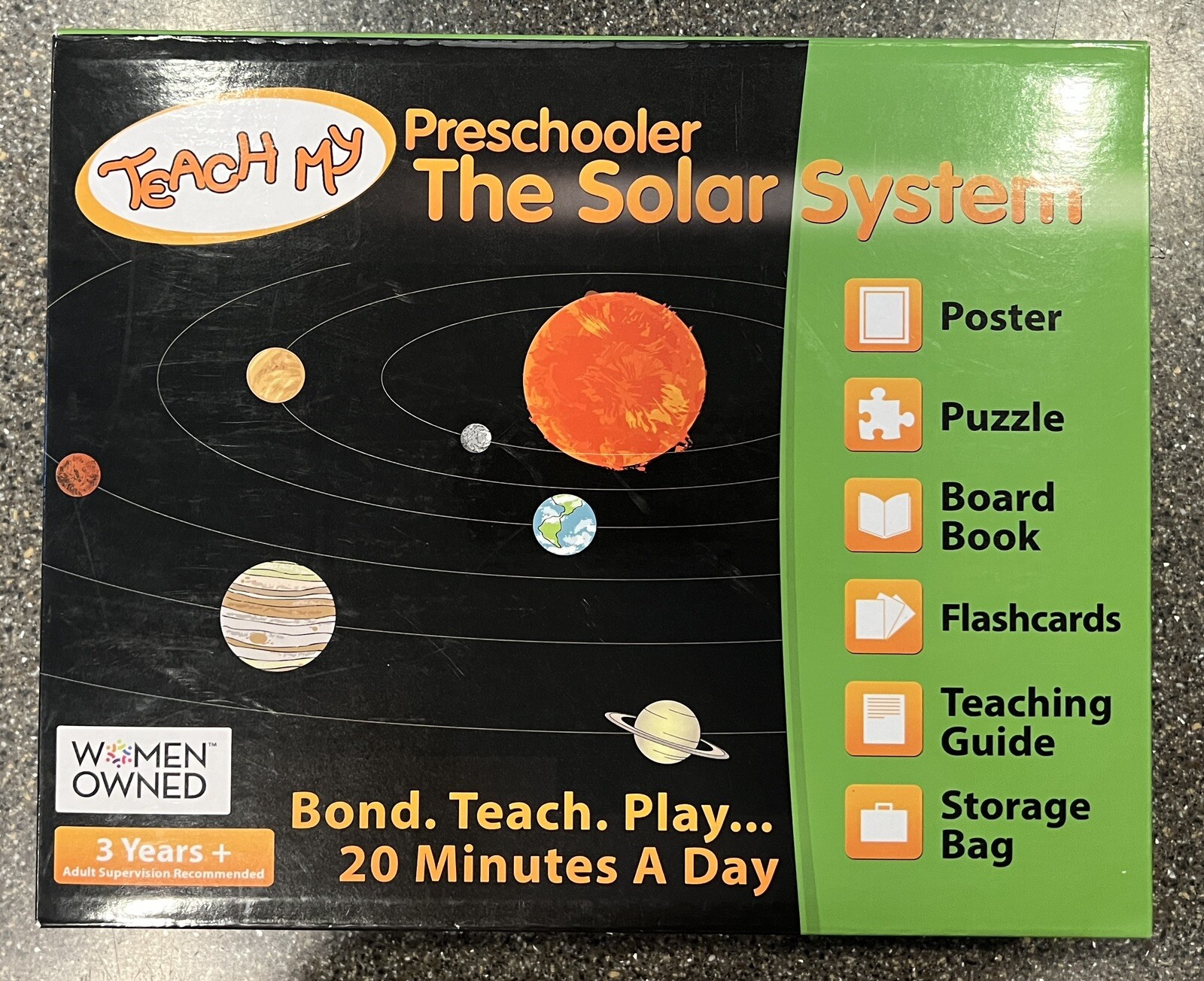 Teach My Preschooler The Solar System – 810754000184 – Ages 3+ yrs. ** Brand New