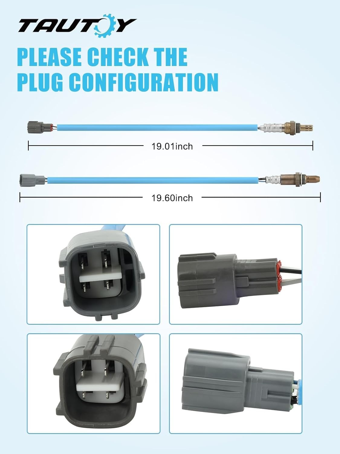 2PCS 350-34052 350-64031 O2 Oxygen Sensor Upstream Downstream (2.0L 2.5L) for