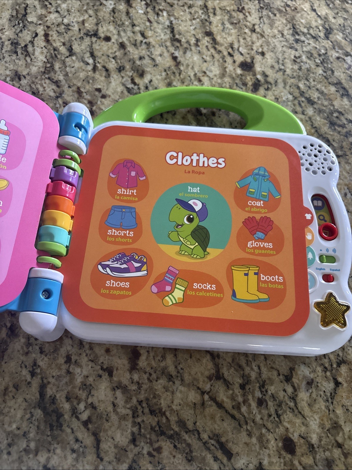 Leap Frog Learning Friends 100 Words Book English – Chinese Rare Tested Working