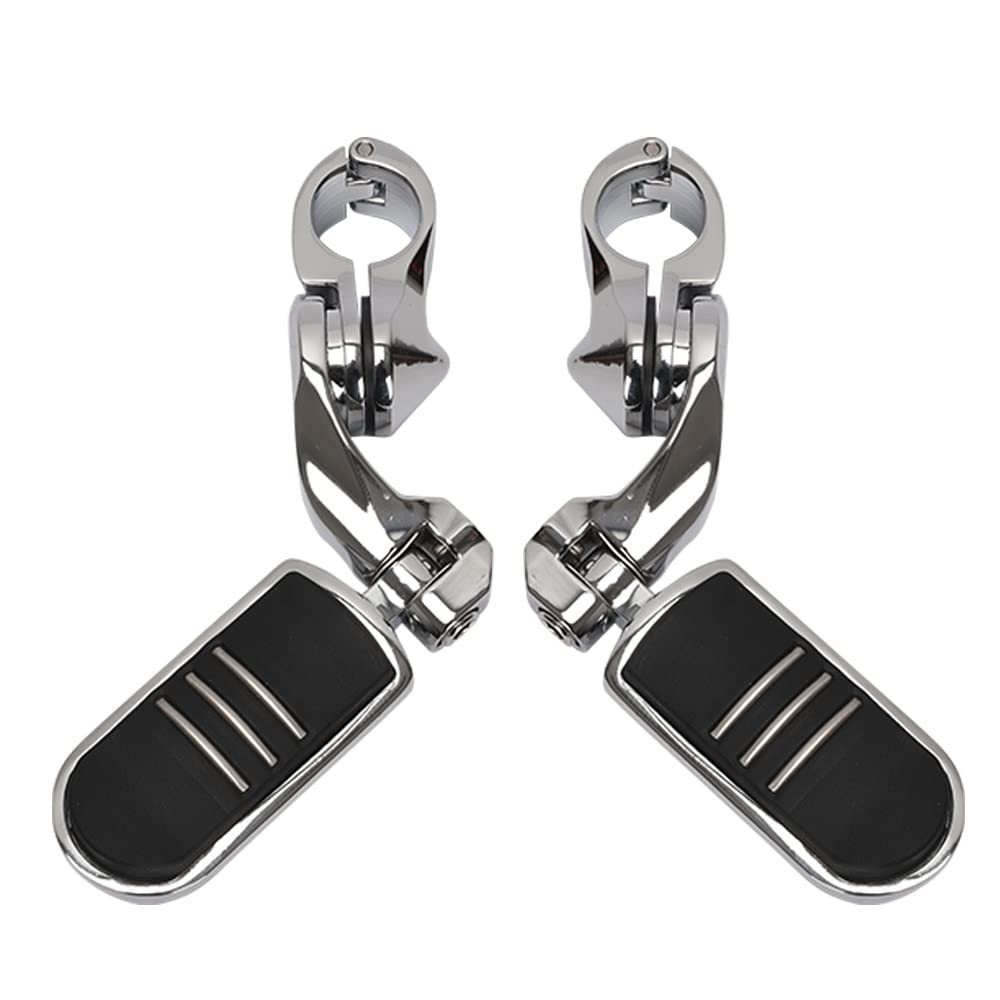 Motorcycle Highway Pegs Crash Bar Adjustable Foot Peg Compatible with Softail Sp