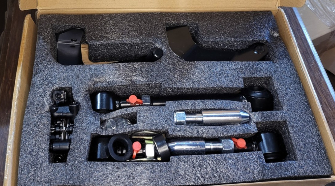 Adjustable Front Swaybar Quick Disconnect System with 2.5″ – 6″ Lift Jeep JL/ JU