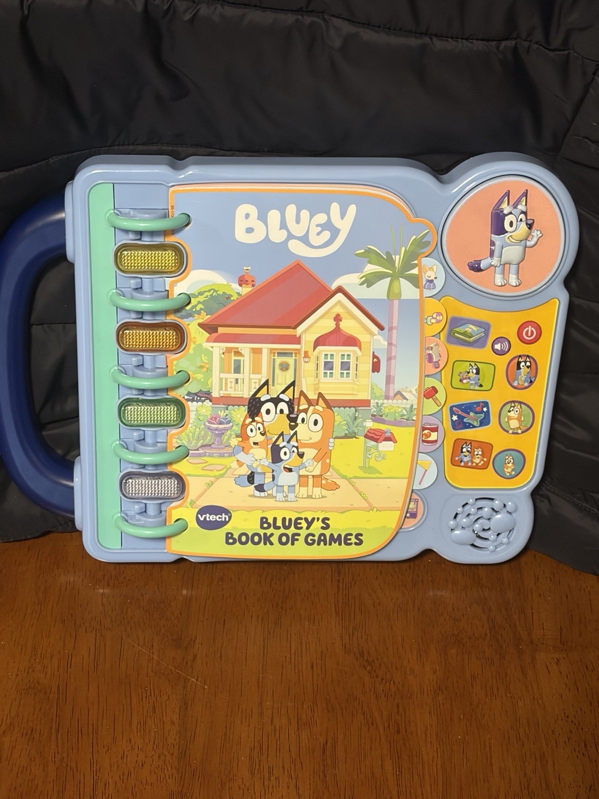 VTech Bluey’s Book of Games Interactive Pretend-Play Book for Preschoolers
