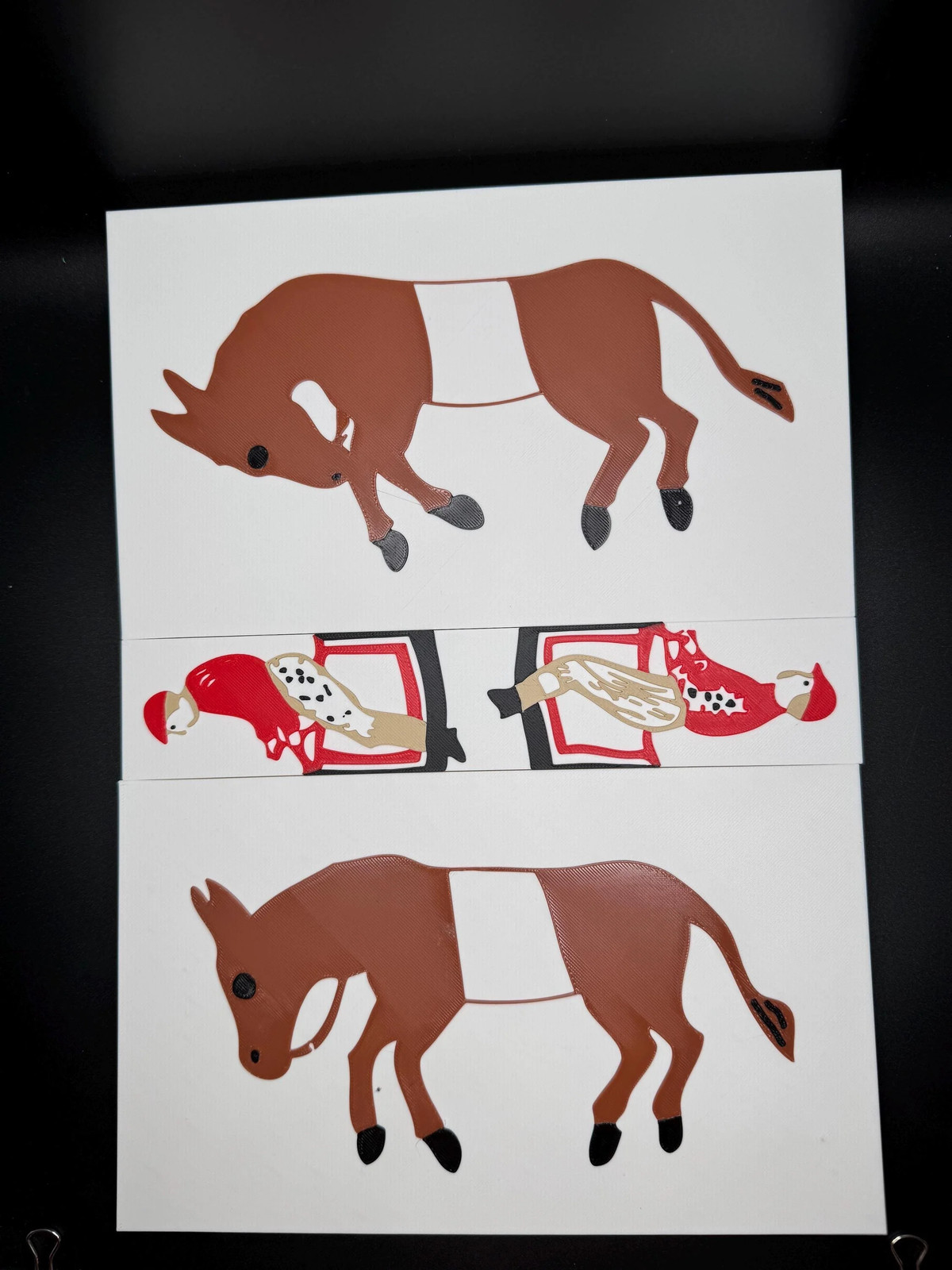 Sam Loyd’s Famous Trick Donkeys – Modern 3D Recreation of 1800s Classic, Fun