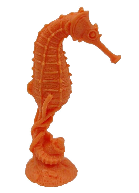 Mini Seahorse Fish Figure Animal Replica PVC Toy Miniature Ocean Sea Creature 3+