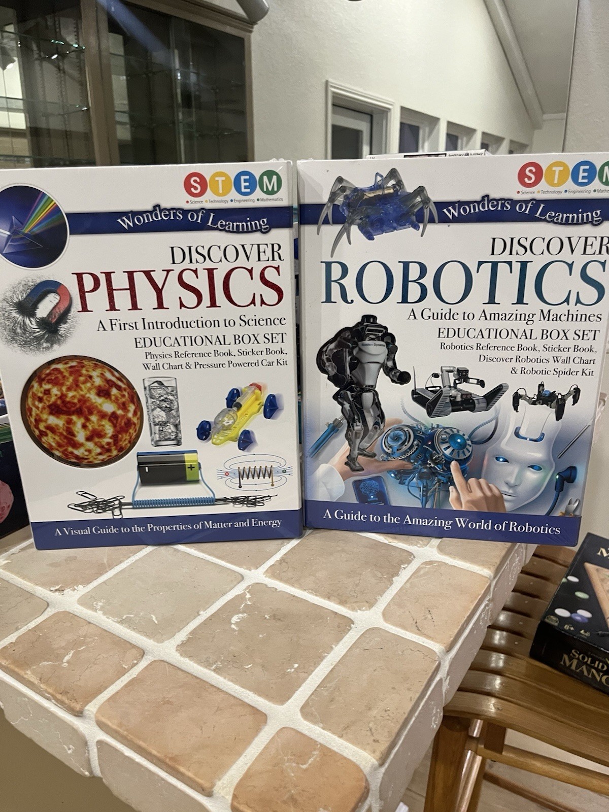 STEM Science Educational Box Sets and Game for Kids Ages 3+.