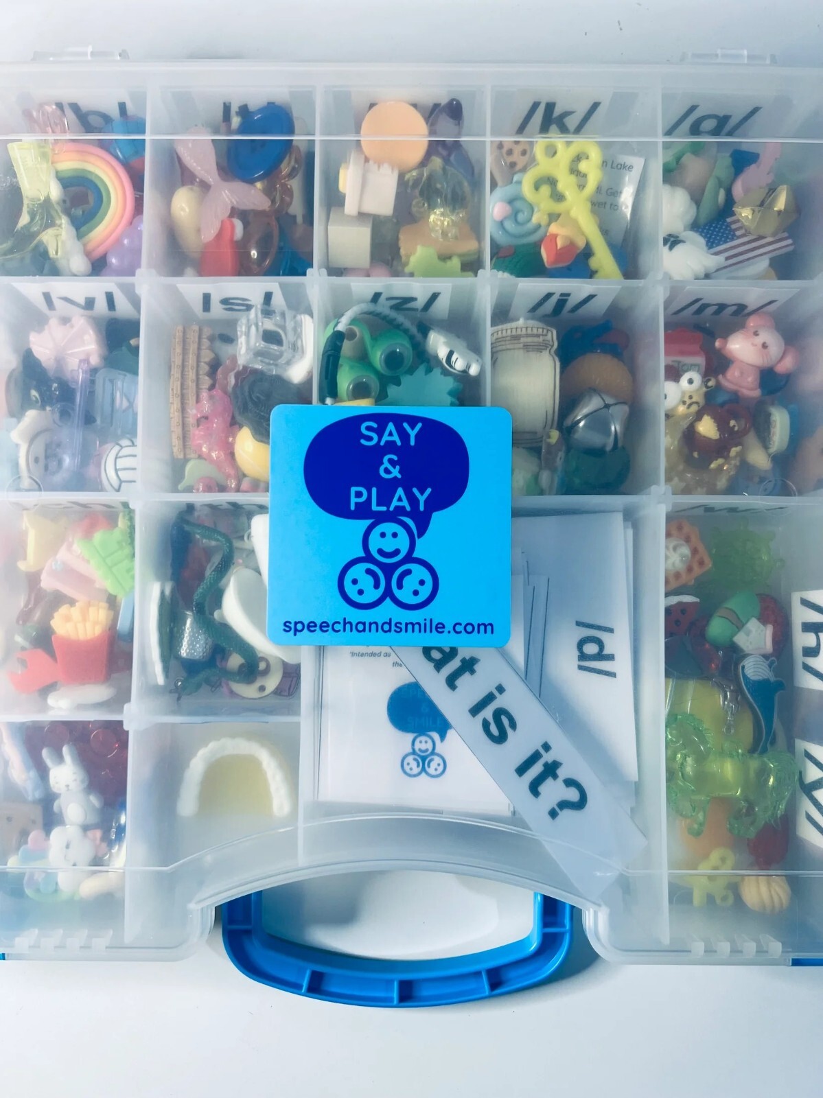 Speech Therapy Mini Objects for Articulation ALL SOUNDS Say and Play