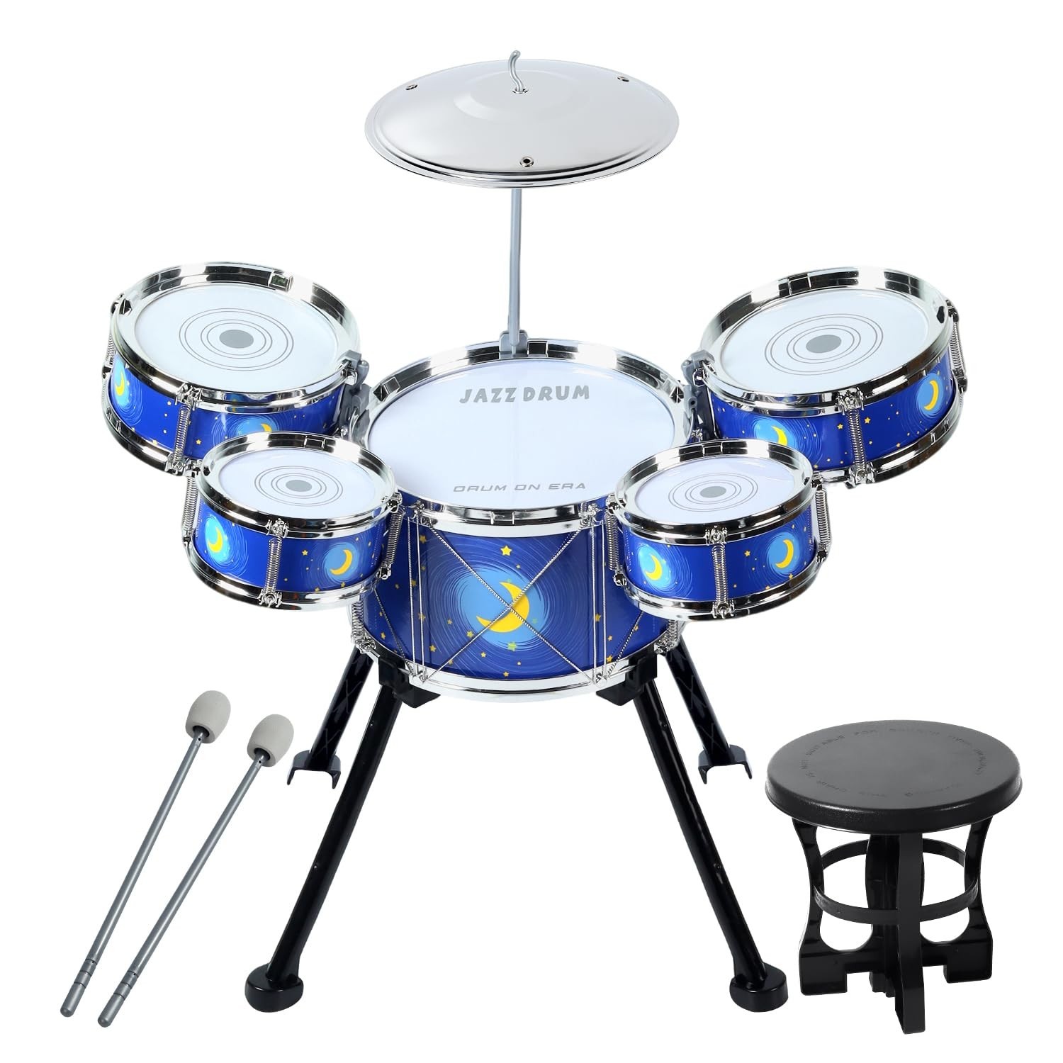 Drum Set for Toddlers 1-3 – Upgraded Kids Musical Toy for 3-5 Years Old Boys…