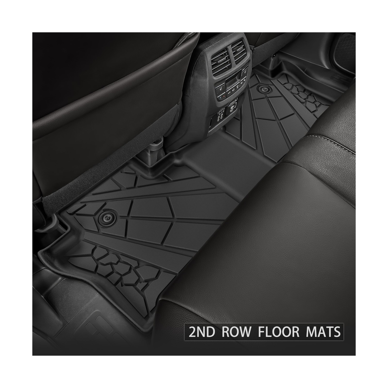 KARPAL Floor Mats for Honda Pilot 2016-2022 (8 Seats, No Elite Models), All W…