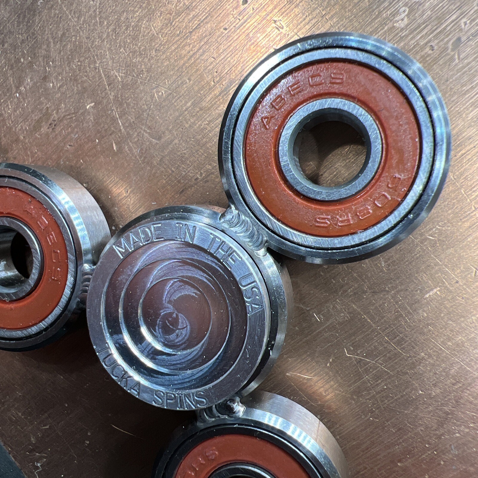 Tucka Spins Original Welded Stainless Steel Fidget Spinner 🇺🇸Made In USA🇺🇸