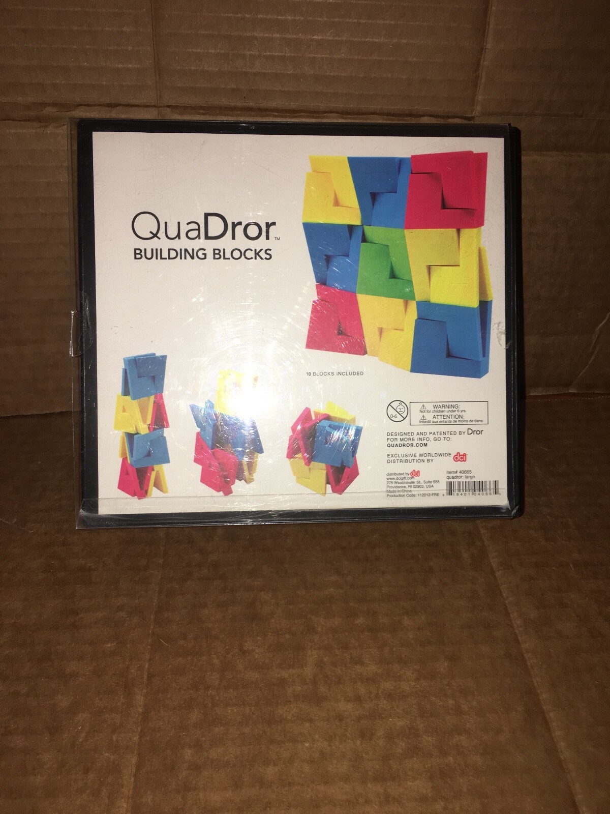 QuaDror Toy Building Blocks Architecture & Design Creativity Rare Collectors