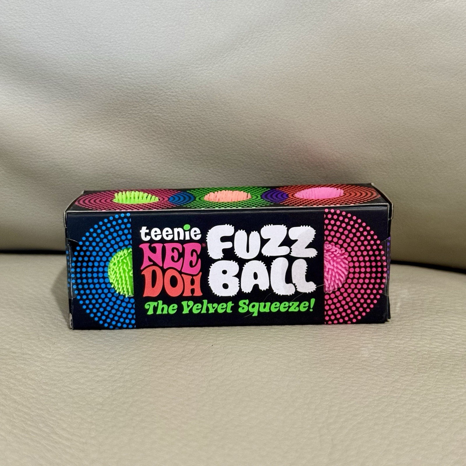 NeeDoh Teenie Fuzz Ball 3-Pack AUTHENTIC Mini Nee Doh Fuzzball New Schylling