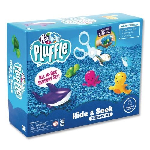 Educational Insights Playfoam Pluffle Hide & Seek Sensory Set Ages 3+ New