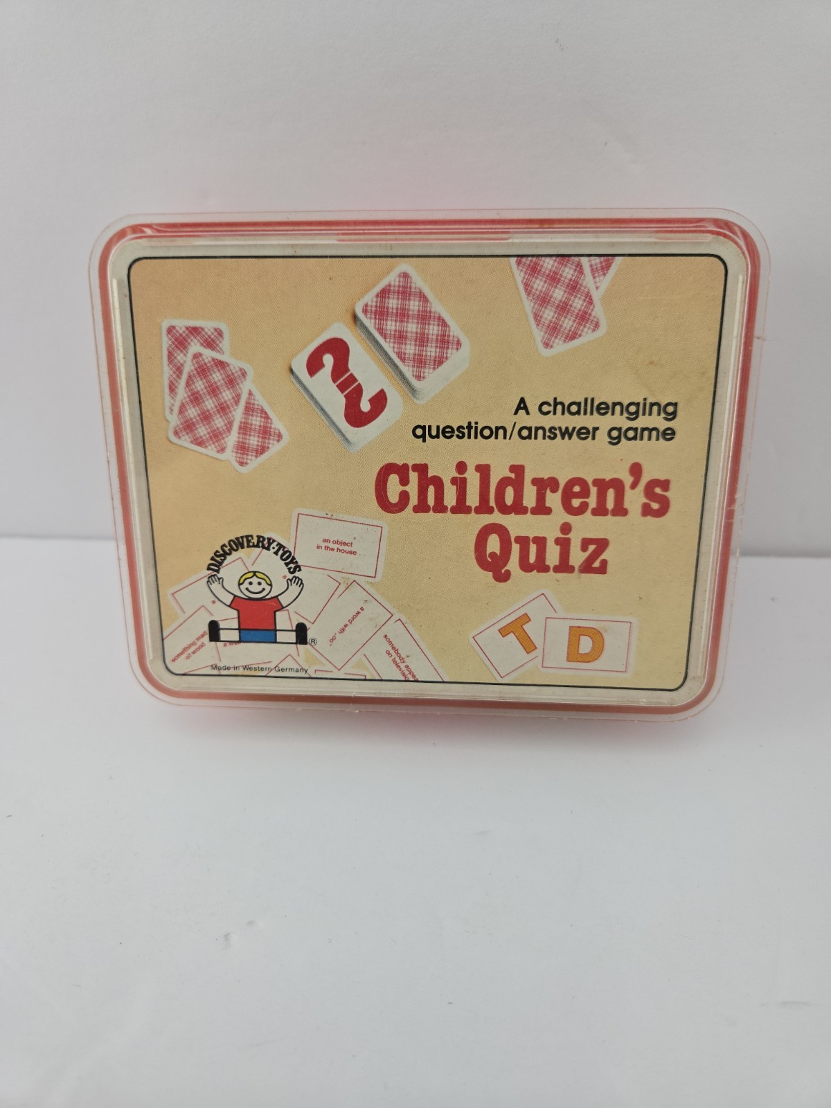 Educational Card Game Children’s Quiz Discovery Toy