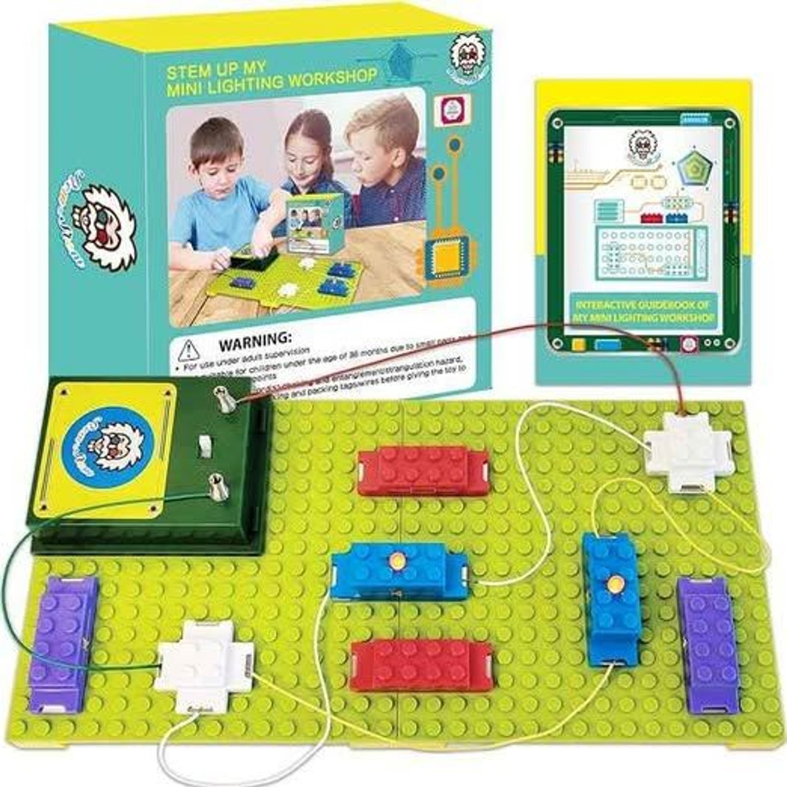 Circuit Board for Kids Educational Science Kit with 22+ Stem Projects Electrics