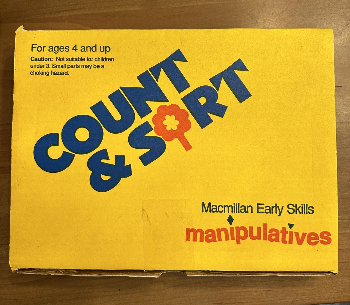 Macmillan Early Skills Count & SORT Manipulatives Kits Pre-Owned Great Condition
