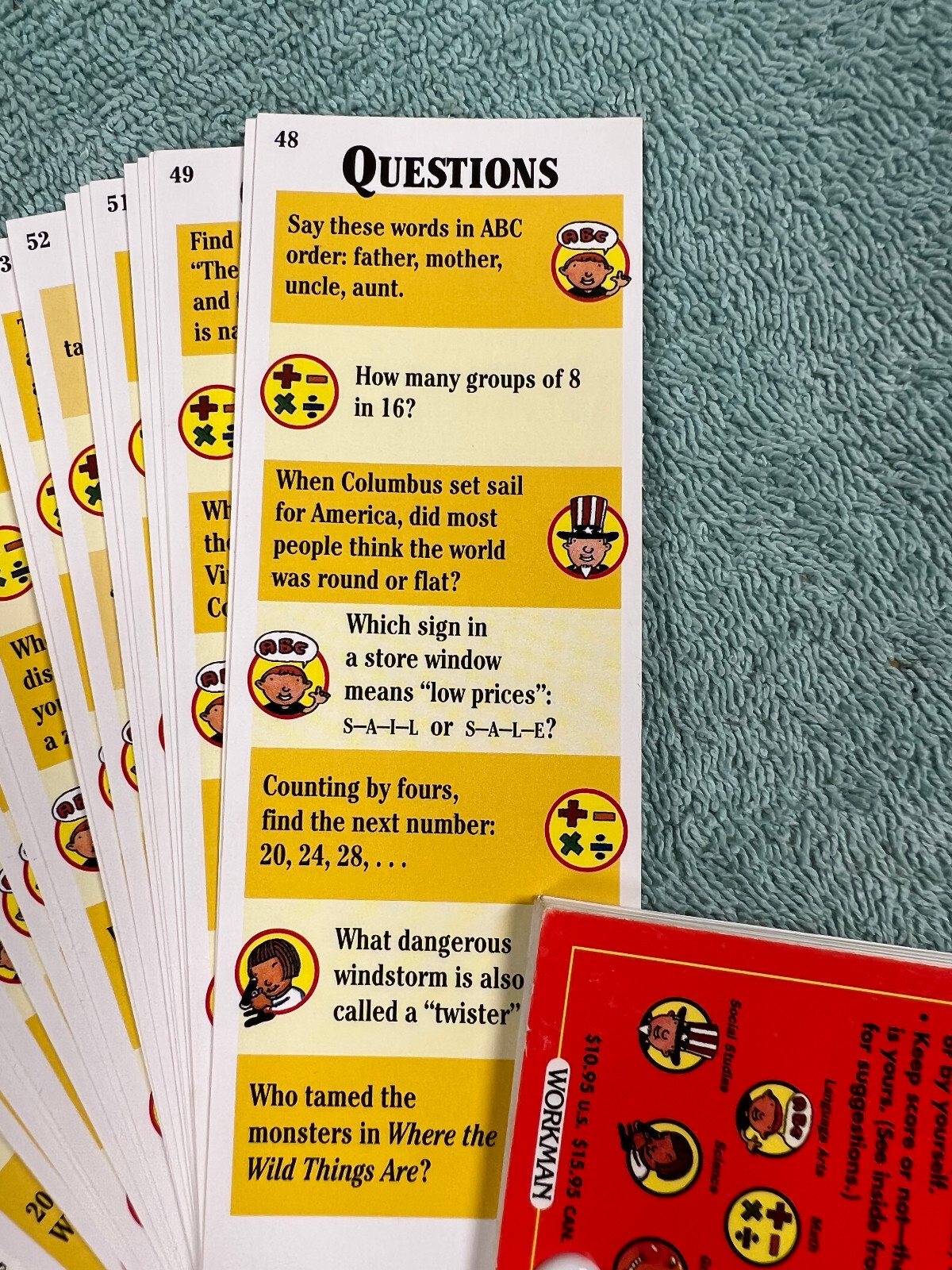 Brain Quest 2nd Grade Q&A To Challenge the Mind 1,000 Questions Ages 7-8