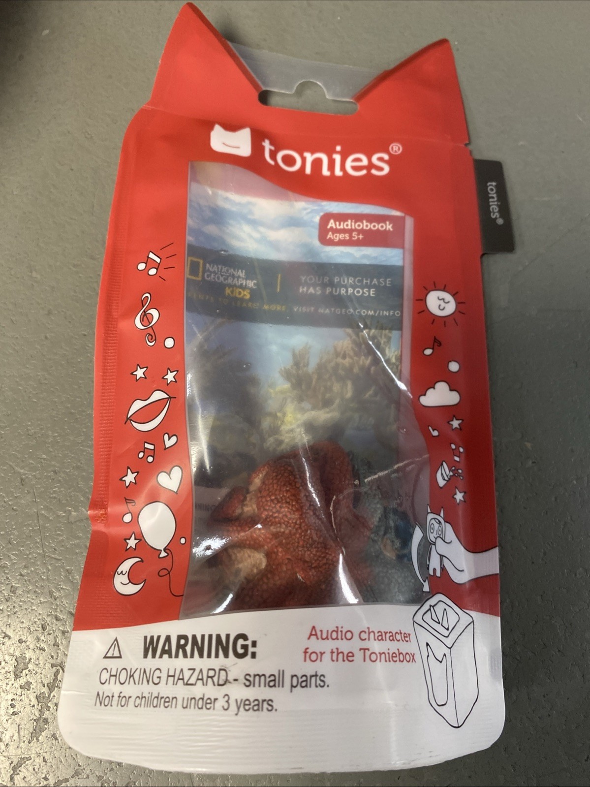 Tonies National Geographic Kids Octopus Audio Character