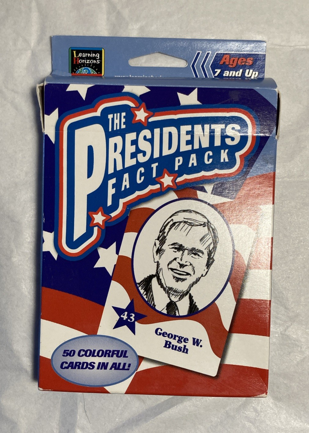 U.S. Presidents Flash Facts Complete Set educational tool trivia
