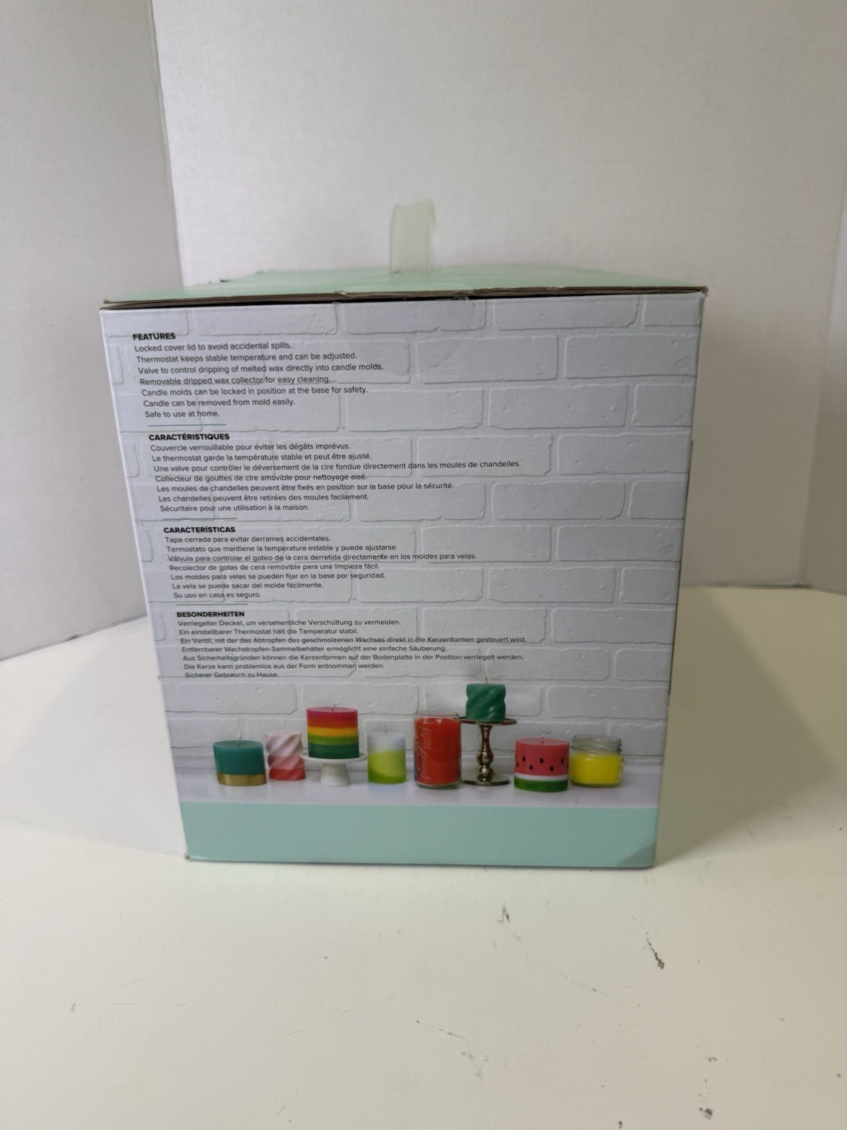 AMERICAN CRAFTS – WE R MEMORY – WICK CANDLE MAKER – NEW COMPLETE Model KCM-140