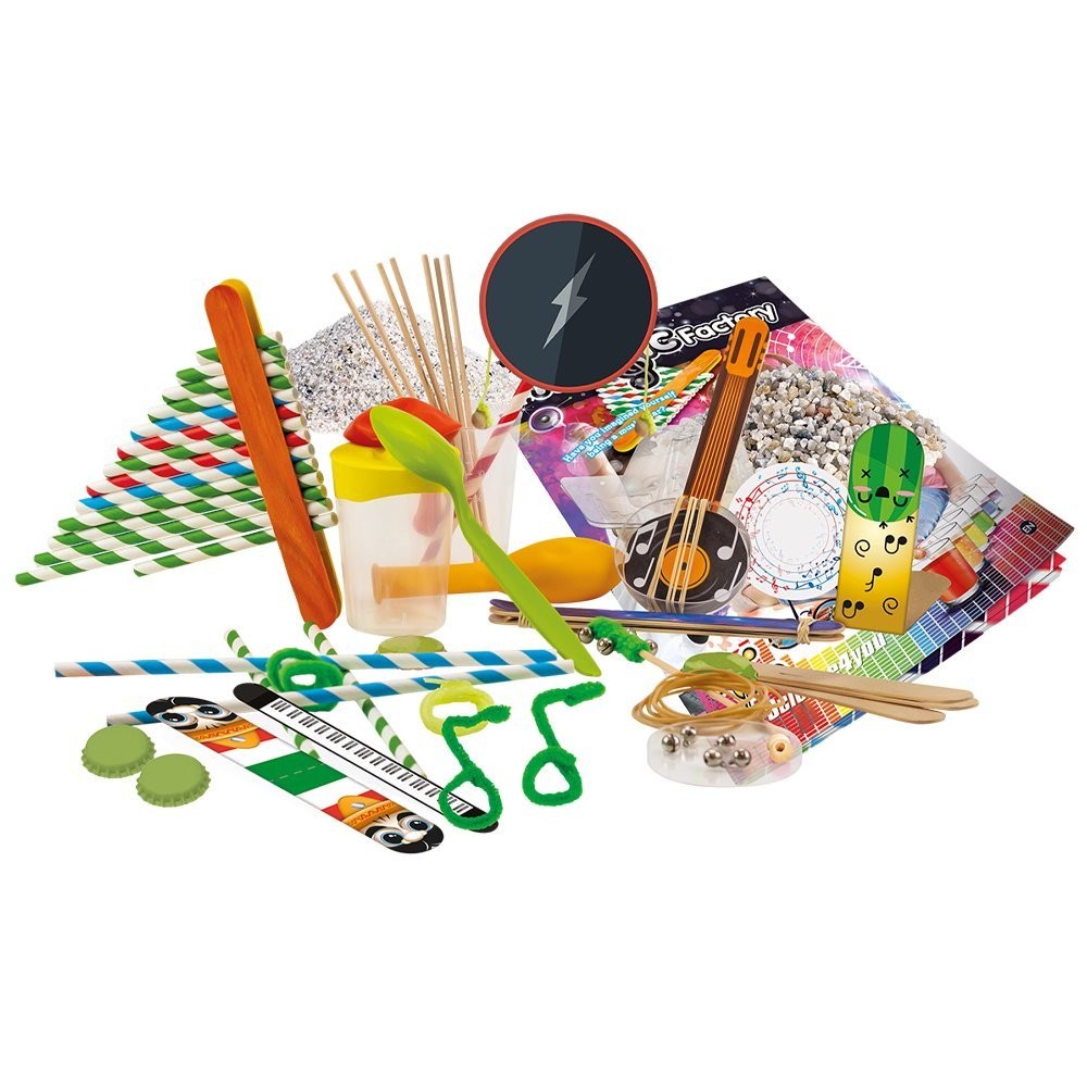 PlayMonster Music Factory Science Kit – 14 Activities to Construct & Play