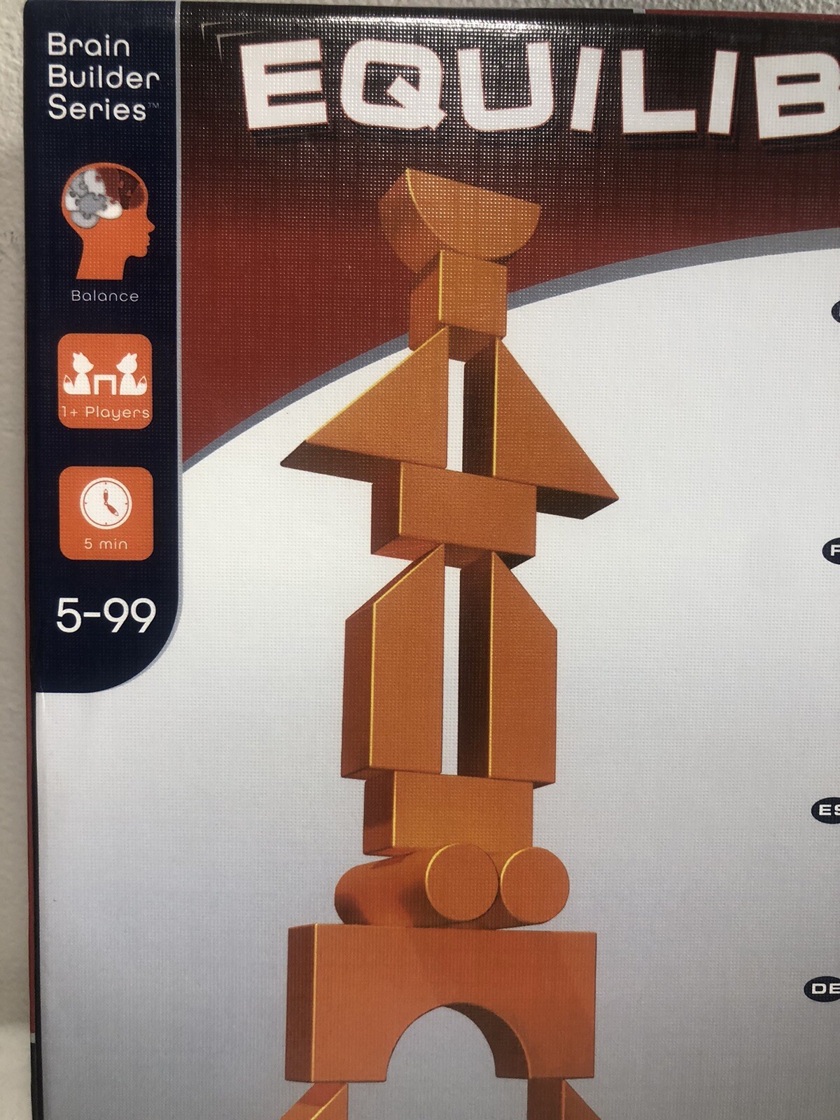 FoxMind Equilibrio Brain Builder Series Game 60 Puzzles Complete Educational