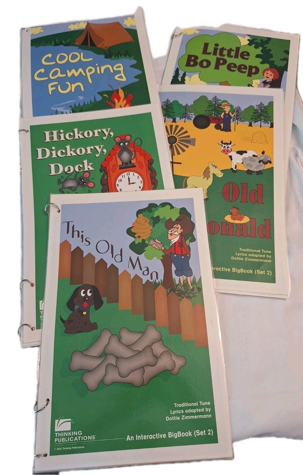 Interactive Big Books Educational Five Stories Teacher Classroom Fun