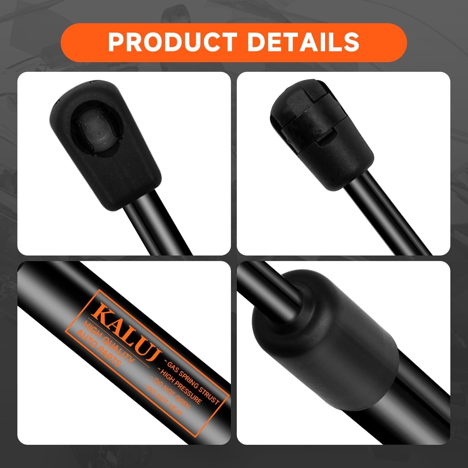 Trunk Struts Shocks Replace OE# 689500E030 for 10-15 Lexus RX350 RX450h 2PC