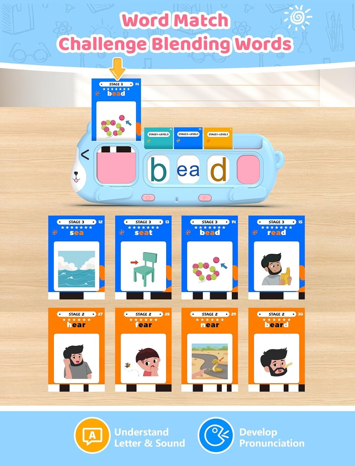 QuTZ Talking Flash Cards Learning Toy